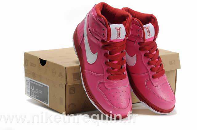 Nike Dunk Sb Rouge Pour Les Femmes